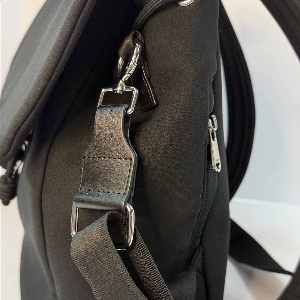 Athleta Black Neoprene Convertible Backpack | Power of She | Travel Gym Bag - Picture 8 of 10